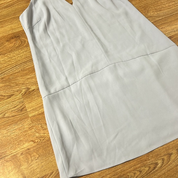 Sam Edelman Light Gray Backless Dress - Picture 2 of 6